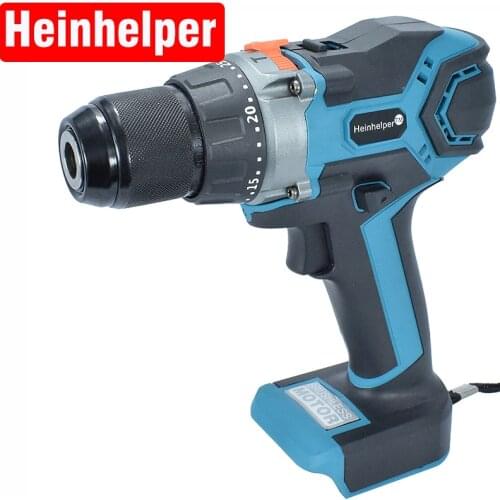 20V Brushless Electric Drill Torque Cordless Screwdriver Li-ion Battery Electric Power Screwdriver Drill for Makita Battery