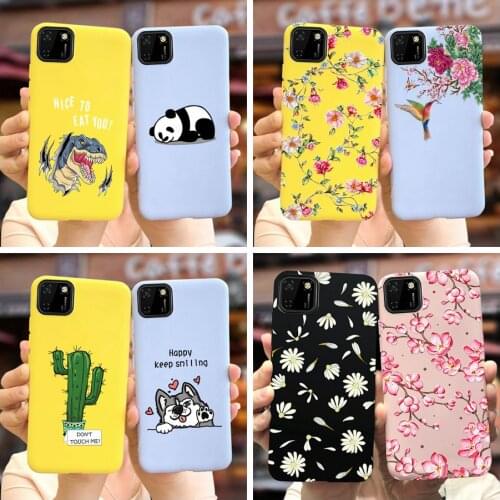For Huawei Y5p 2020 Case DRA-LX9 Soft Silicone Cute Cartoon Cover For Huawei Y5p Honor9S Honor 9S DUA-LX9 Phone Cases Full Coque