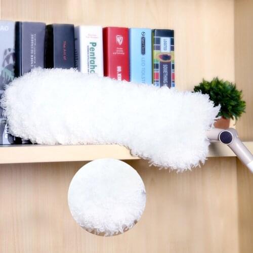 Cleanhome Microfiber Telescoping Duster with 360 degree Adjustable Handle and Flexible Bendable Washable Head