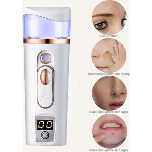 2021 Mini Atomizer Eyelash Extensions Face Mist Humectant Hydration Skincare Steam Beauty Fresh Replenishment Spray Water D7N4