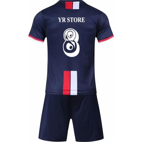2019 2020 new soccer football jerseys kids team uniforms men sport running cycling football kits DIY custom name number version