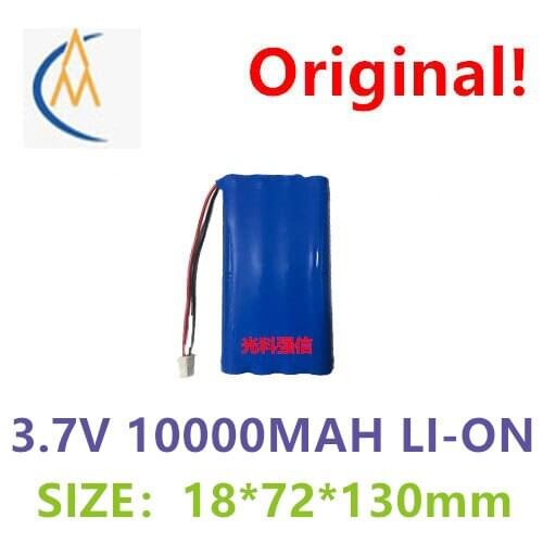 Original 18650 lithium rechargeable battery 10000mah 14.8V with plug 4 strings 2 parallel lighting