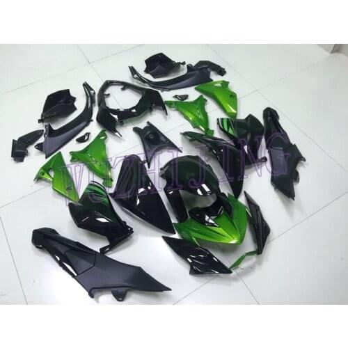 Plastic Fairings Z 800 2013 Body Kits for Kawasaki Z800 2016 Green Black Motorcycle Fairing Z 800 2013 - 2016