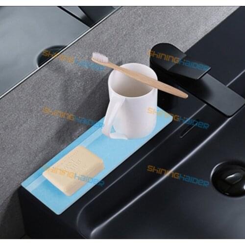 Diatom mud wash table coaster waterproof pad soap pad diatom earth soap tray soap stand wash pad