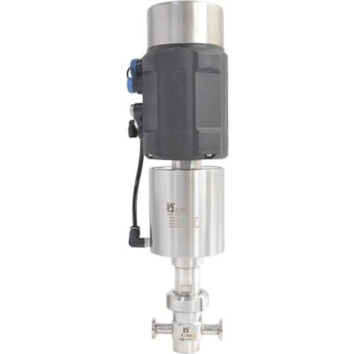 Sanitary Stainless Steel Intelligent Pneumatic Mini Flow Control Valve