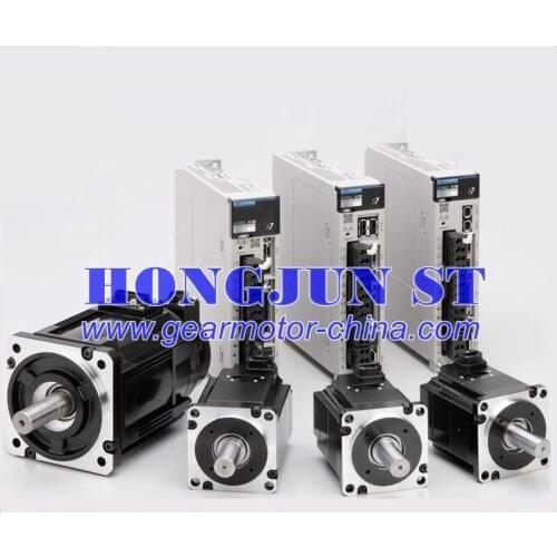 New and original Yaskawa 200W servo motor with drive SGM7J-02A7C6S +SGD7S-1R6A00B202 with 3 meter cable set and connectors