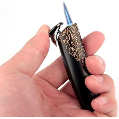Creativity Exquisite Pattern Straight Into The Lighter Smoking Accessories Lighter Vintage Briquets Et Accessoires Fumeurs