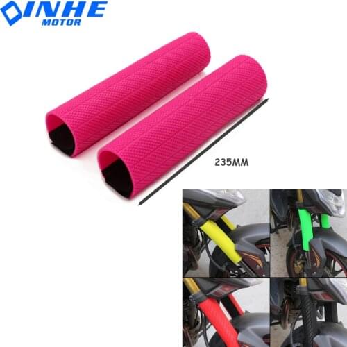 Front Fork Protector Shock Absorber Guard Wrap Cover Skin For Motorcycle Motocross Pit Dirt Bike YZF250 CRF250 CRF450 Universal