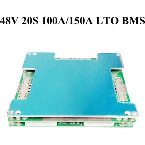48v 20s 100A 150A Lithium Titanate Battery Protection Board LTO Bms BMS 20s for High Current Application DIY Battery Pack