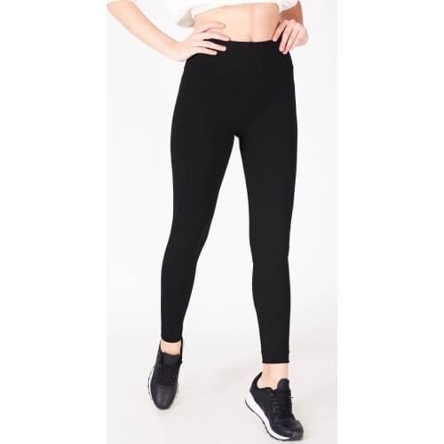 Womens Black High Waist Rallying Leggings Trend clothing womens leggings cropped leggings High Quality