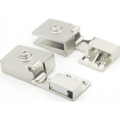 1pair(1bottom+1top)/Lot Pivot wine cabinet cupboard display showcase frameless glass door hinge