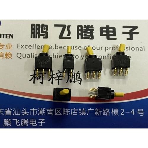1PCS Japan FUJISOKU FL2D-2M-Z micro-small waterproof button switch 6 feet 2 gear shaking head rocker switch