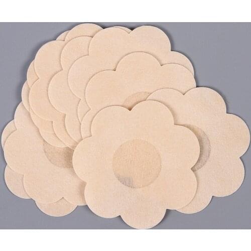 10pcs Womens Invisible Breast Lift Tape Overlays on Bra Nipple Stickers Chest Stickers Adhesivo Bra Nipple Covers Accessories