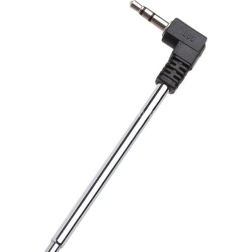 3.5mm Radio Receiver Antenna Stainless Steel Multi-Purpose Interface FM Radio