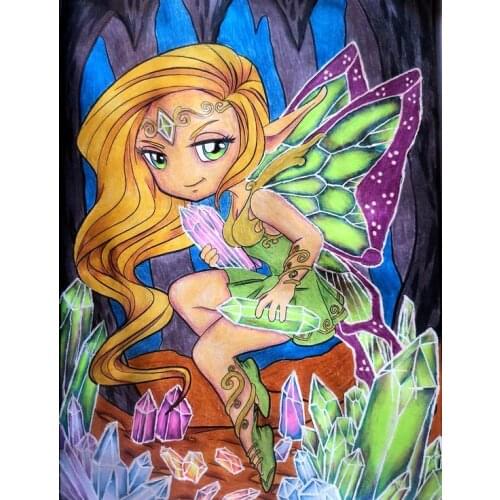 5D Diamond Painting Full Square Girl Cross Stitch Dimond Mosaic Bead Embroidery Cartoon Picture Rhinestone Art Home Decor