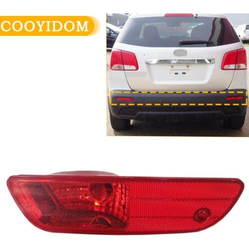 Car Rear Brake light Taillight Fog light lamp Signal Reflector Light For KIA Sorento 2009-2012 2.2 2.4 924062P350S Car-styling