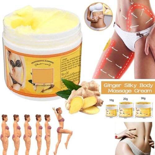 Ginger Fat Burning Cream Anti-cellulite Full Body Slimming Weight Loss Massaging Cream Leg Body Waist Effective Reduce Cream