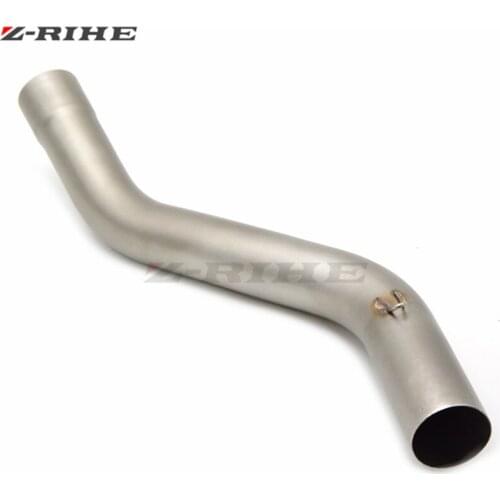 Motorcycle Exhaust Muffler Mid Connect Refit Motorbike Middle Pipe Exhaust Case FOR yamaha 6R 2009 2010 2011 2012 2013 2014