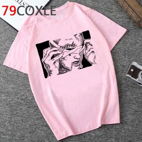Lil Peep t shirt men print tumblr harajuku graphic tees harajuku kawaii clothes kawaii