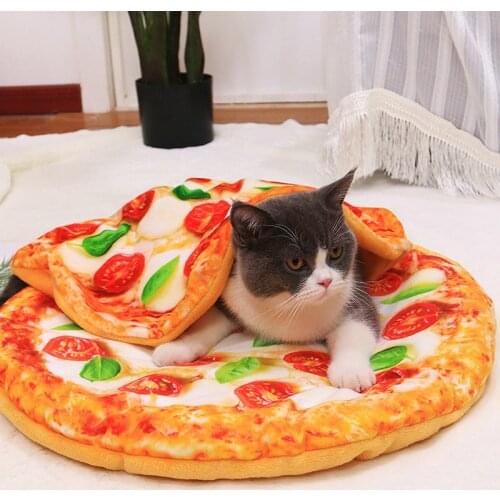 New Style Cat Dog Bed Funny Mat and Blanket Cute Cozy Cat Mat Sleeping Beds Warm Durable Dog Cushion Dog & Cat Supplies