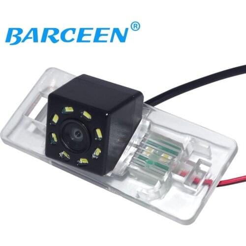 New Arrival Wide Viewing Angle Waterproof Reversing Backup Camera 8LED FOR AUDI A4L TT A1 A5 A7 Q3 Q5 Free Shipping