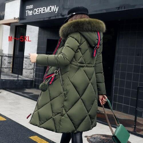 Rebicoo Women's Parkas With Fur