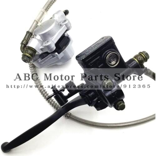 ATV Rear Brake Assy ATV accessories big dinosaur bull rear disc handbrake assembly rear brake pump rear caliper 1M8 oil hose