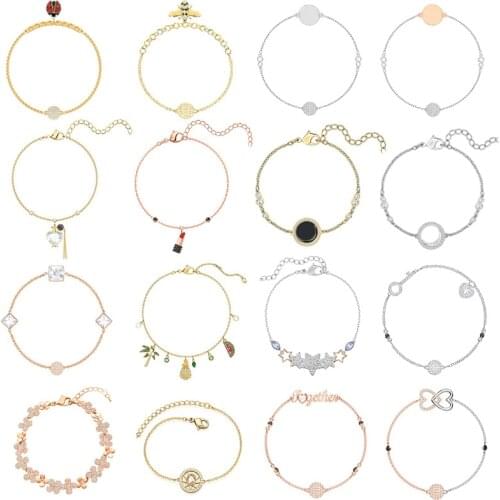 05 High Quality Original SWA Bracelet Fashion Elegant Austrian Brand Crystal Bracelet Women Jewelry Gift Free Shipping Wholesale