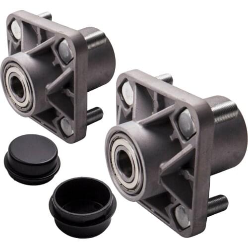 2x Front Wheel Hub Assmbly Kit Bearings Seals For 2008+ Models 609603 for Golf Cart