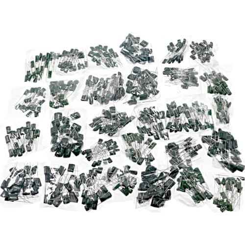 620pcs/lot 31value x 20pcs 100V Mylar Film Capacitor assorted Kit (2A102J-2A822J) Very convenient and practical