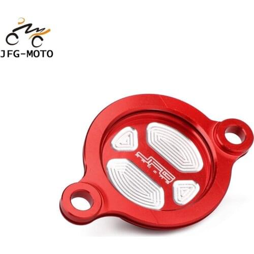 Motorcycle Aluminum CNC Oil Filter Cap Cover For HONDA CRF450R CRF450RX CRF 450R 450RX 2017 2018 2019 2020 Dirt Bike