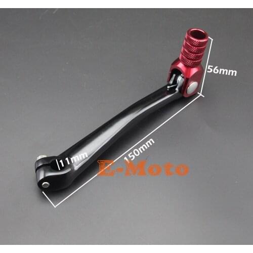 CNC Aluminum Folding Gear Shift Lever For Dirt Pit Bike KAYO BOSUER 50cc 70cc 90cc 110cc 125cc Motorcycle