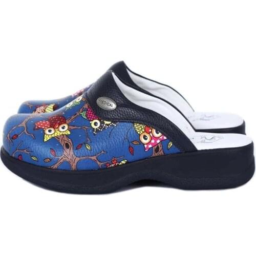 Hospital Beach Medical Womens High Sabo Cross Slippers Casual Air Sandals Orthopedic Lady Anti-Slip Heels Shoes Female Summer