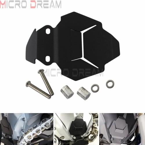 Black Front Engine Housing Protection Guard Cover Aluminum Custom For BMW R1200GS LC ADV 2013 2014 2015 2016 R1200R R1200RS LC