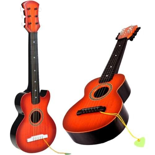 Childrens Toys Small Guitar But The Musical Instrument Fancy Music Toy Educational String Type Children Learning & Exercising