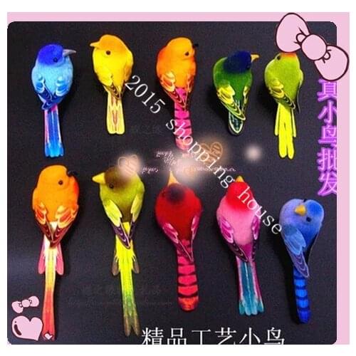 Home deocraion Wedding props foam bird refrigerator decoration stickers bird lovers Fridge Magnets