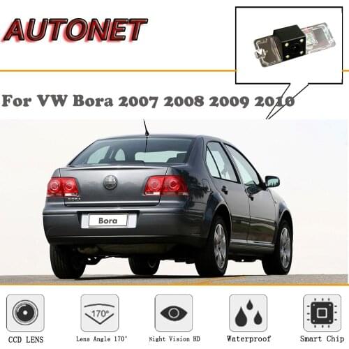 AUTONET Rear view camera For Volkswagen VW Bora 2007 2008 2009 2010 CCD Night Vision Backup Camera license plate Camera