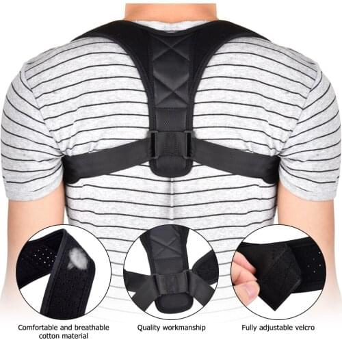 Posture Correct Belt Corset Back Corrector Clavicle Support Slouching Corrective Posture Correction Spine Braces Supports Tools