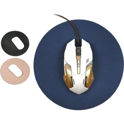 Round PVC Mouse Pad Gaming Mouse Mat for Computers Laptop Office Home Double Side Mouse Mats Gaming Accessories коврик для мыши