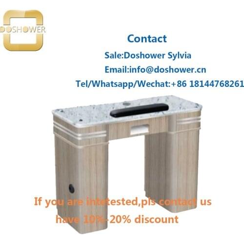 Doshower DS-1932 nails table manicure with salon manicure marble for nail art tables for nail care manicure table nail station