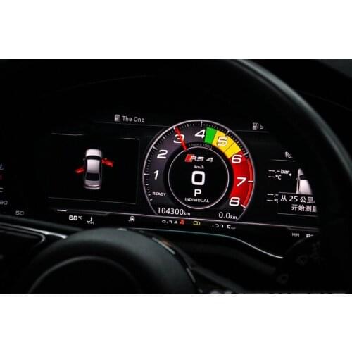 Car modification virtual cockpit sports layout rainbow module For Audi RS3 RS4 S3 S4 S5 TTS A3 A4L A5 rainbow module Meter