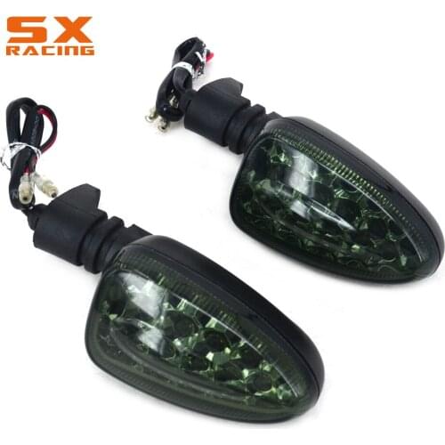 Motorcycle Turn Signals Integrated LED Light Blinker Lamp Smoke For BMW F650GS F800GS F800R F800S F800ST HP2 K1200 R1200 K1300R