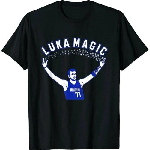 Luka Doncic Luka Magic T-Shirt S-3XL 2019 Fashion Mans O-Neck Tee