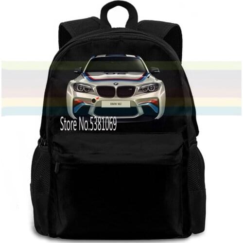 BMW car mens and womens student fashion style backpack