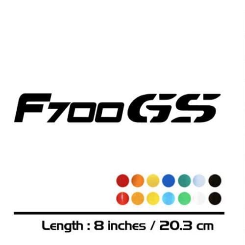 2 X New sale Motorcycle sticker bike Fuel tank Wheels helmet MOTO car accessories reflective sign car decal For BMW F700GS