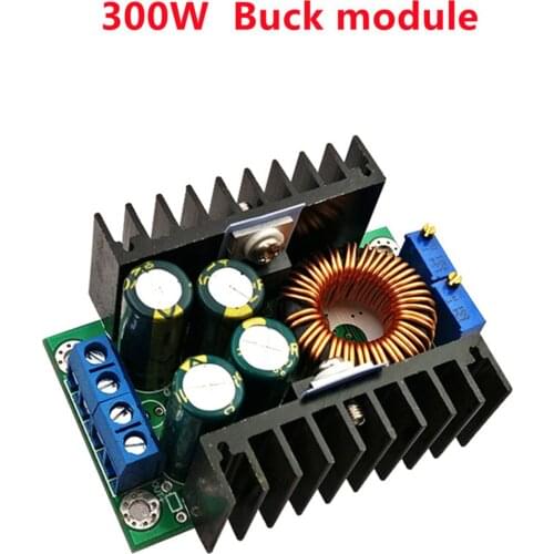 DC-DC 9A 300W DC step-down converter 5-40v to 1.2-35v power module 12A buck module