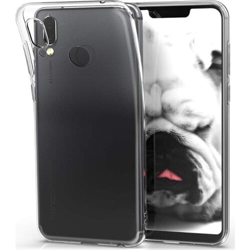 Transparent Mobile Phone Cases for Huawei Honor Play 6.3" Soft TPU Silicone Cover Slim Thin 360 Protective Clear Bag HonorPlay
