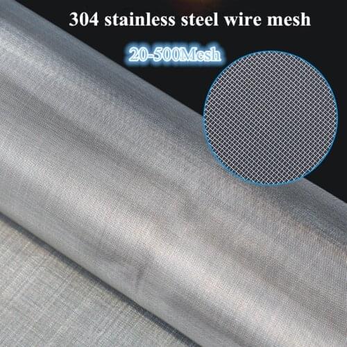 304 Rvs Mesh 50Cm Breedte Voedsel Filter Metalen Net Filtratie Geweven Draad Vel Screening Filter Huis Keuken Theepot