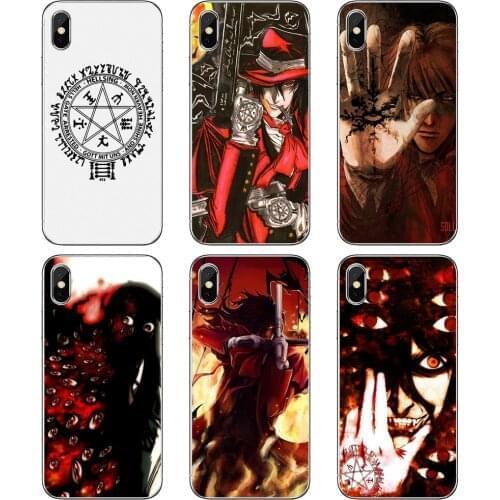 Anime-Hellsing-Alucard-Fan-Cartoon For ZTE Blade A520 A512 A452 A602 A5 2019 V6 V7 V8 V9 V10 Lite Viat Silicone Skin Cover