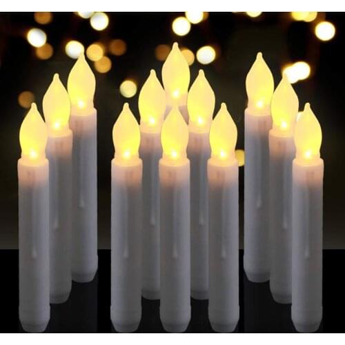 1/3Pcs Flameless LED Candles Tealight Night Lights Lamp Battery Operated Christmas Halloween Wedding Birthday Party Home Decor